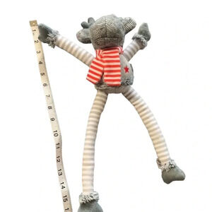 HOUSE of Paws reindeer dog toy Silent Night Reindeer No Squeeck